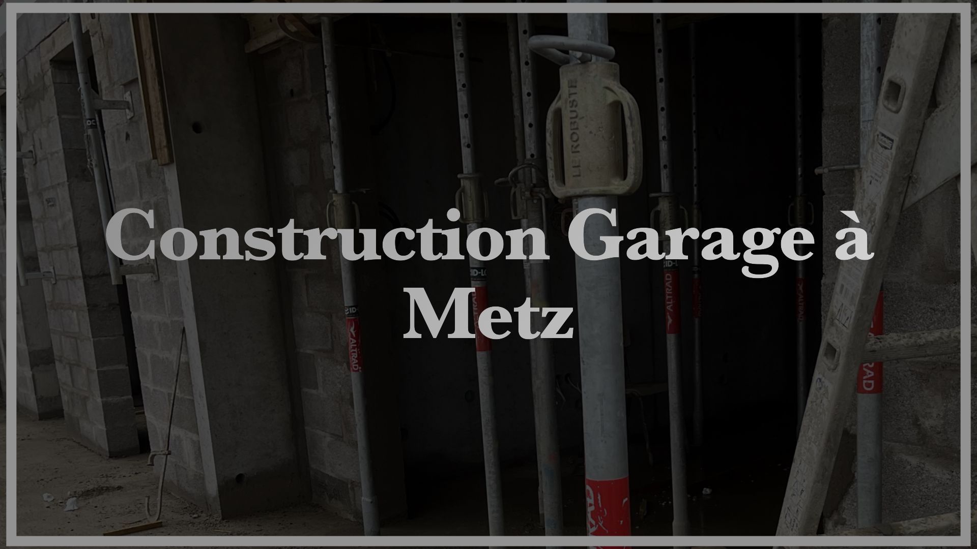 Construction Garage à Metz