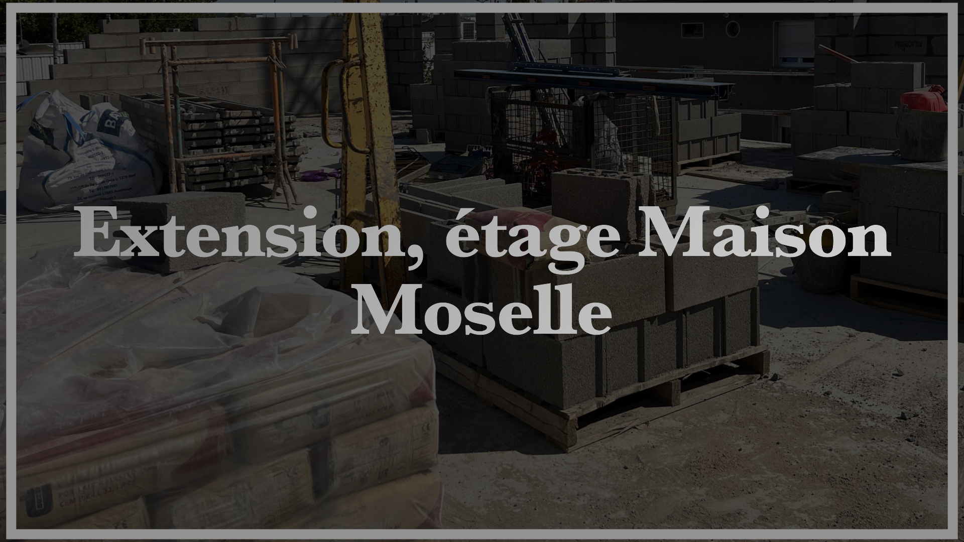 Extension étage Maison Moselle