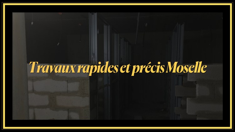Travaux rapide et précis, Moselle