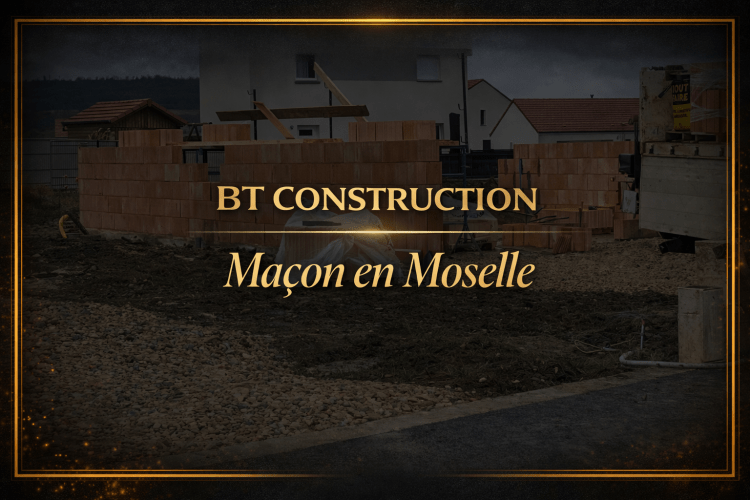 Maçon Moselle BT Construction Promouvoir l'expertise en maçonnerie à Metz