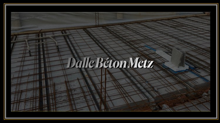 Dalle béton en cours de réalisation à Metz par BT Construction pour un projet de maison neuve