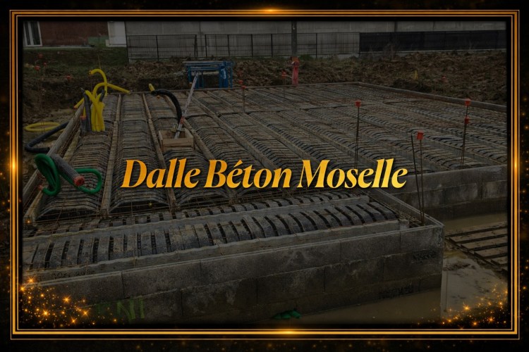 Chantier BT Construction avec dalle béton en 