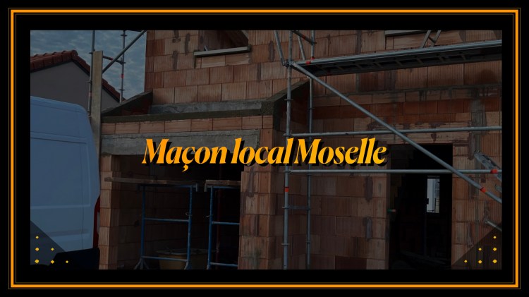 Maçon en Moselle réalisant une maison individuelle en brique isolante Porotherm