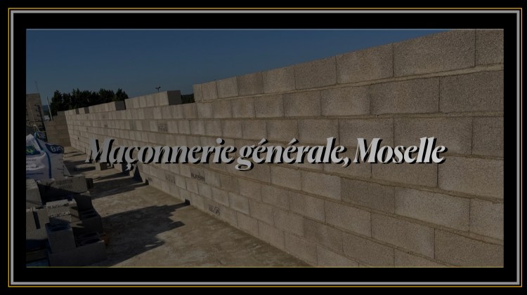 Maçonnerie générale Moselle réalisation de BT Construction à Metz