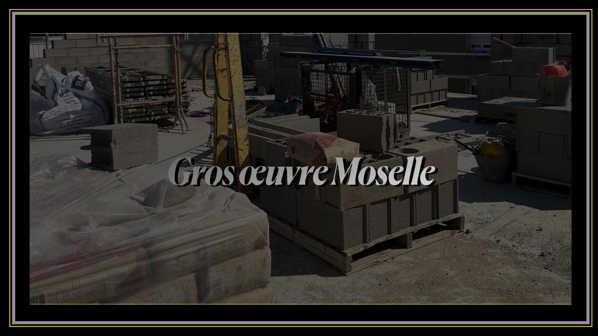 Gros oeuvre Moselle Maçon à Metz 