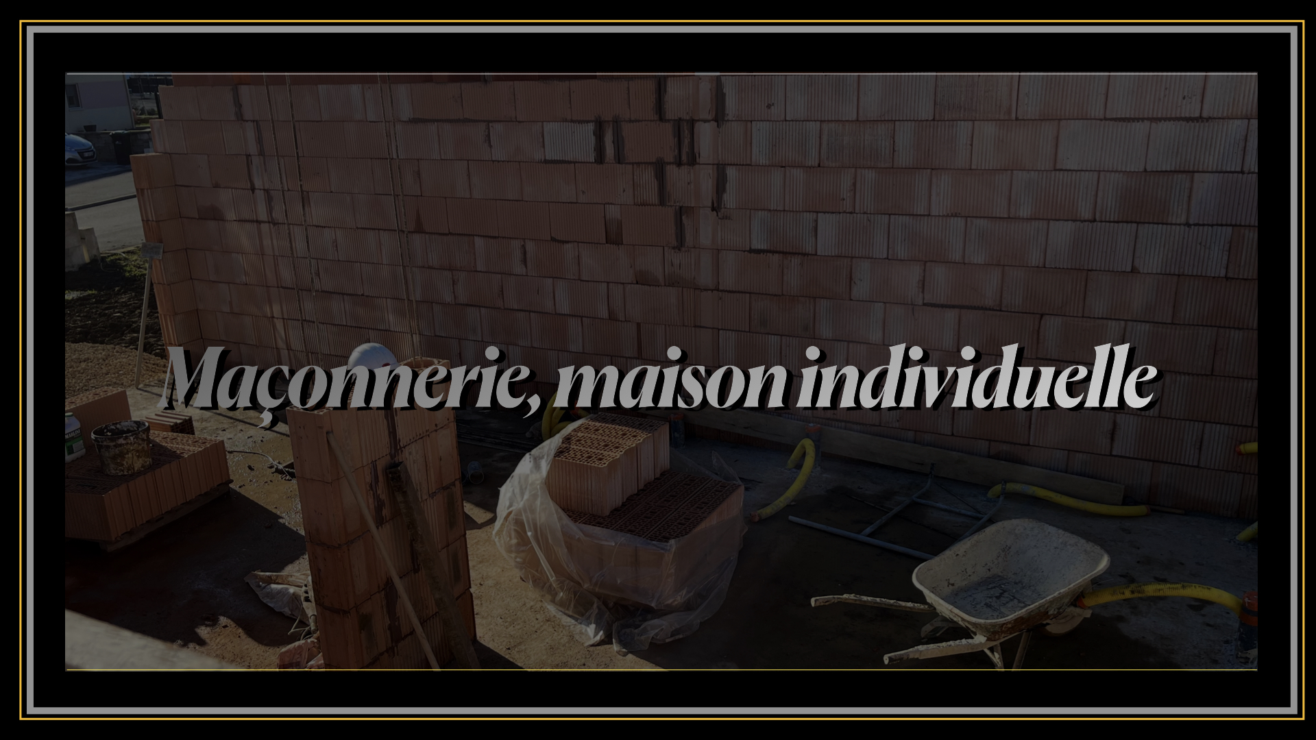 Maçonnerie Maison Individuelle