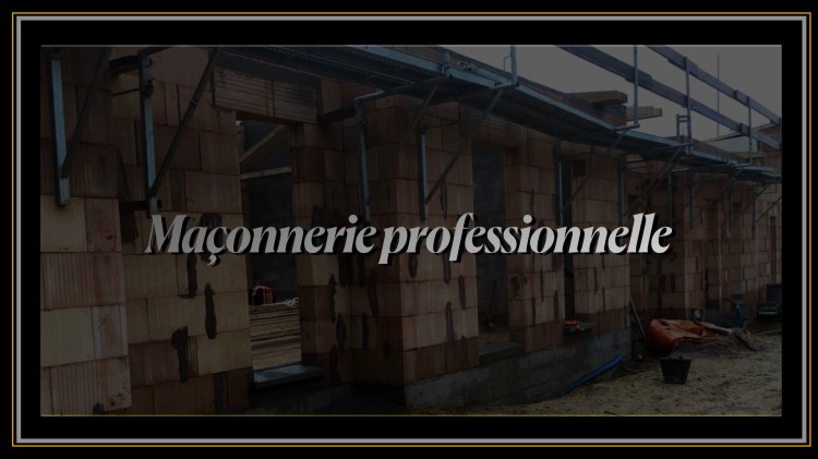 Maçonnerie Professionnelle 