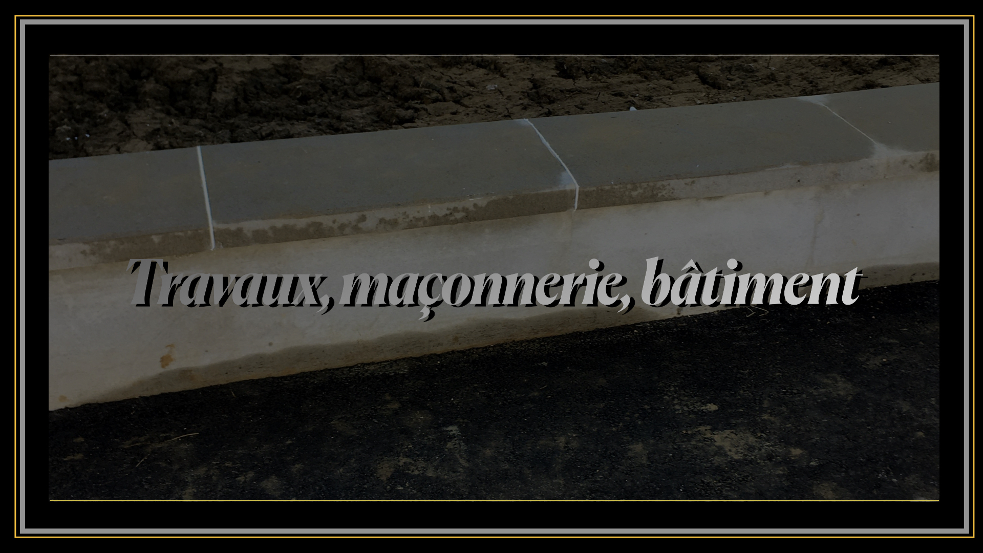 Travaux Maçonnerie Bâtiment