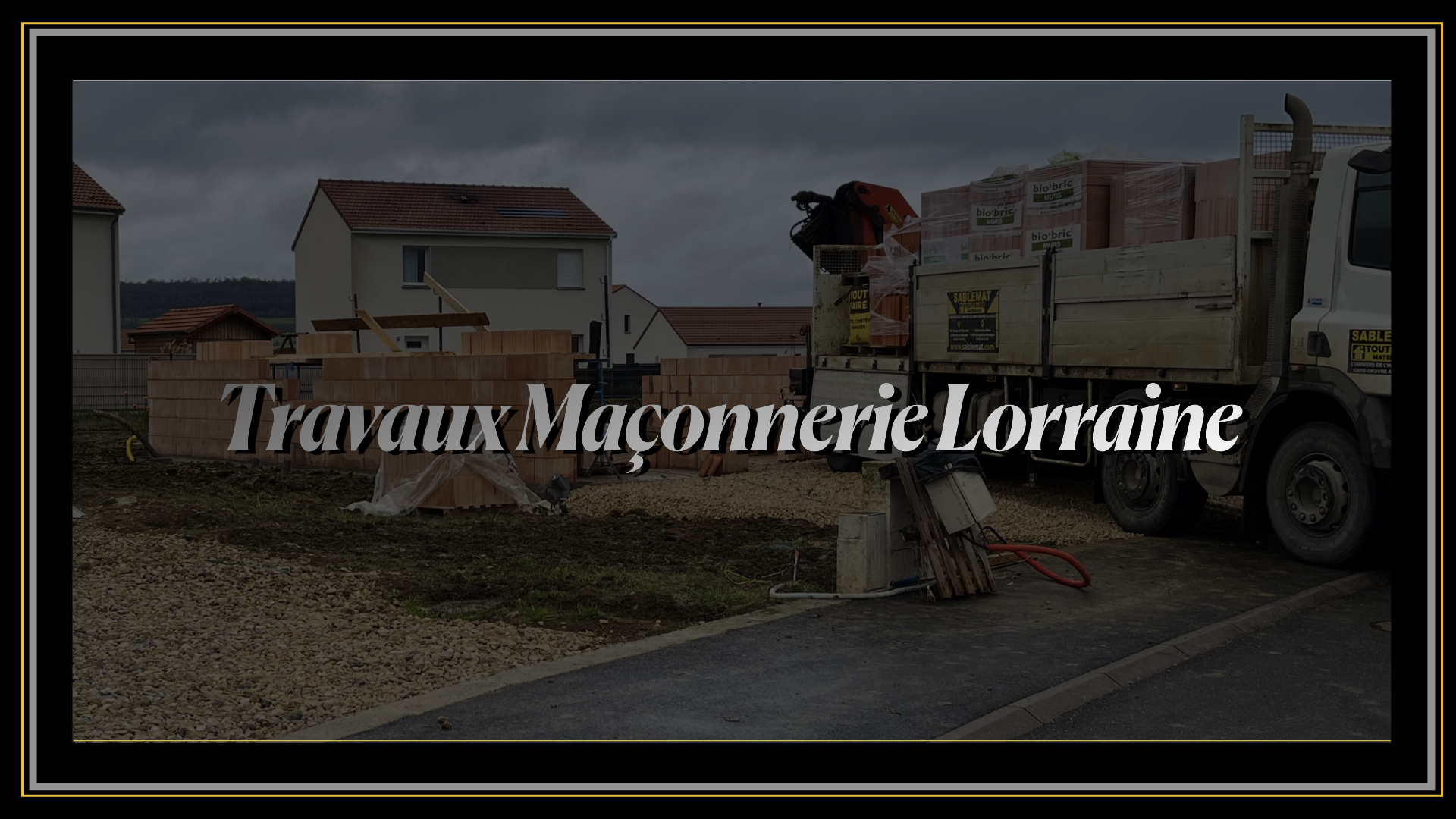 Travaux Maçonnerie lorraine BT Construction