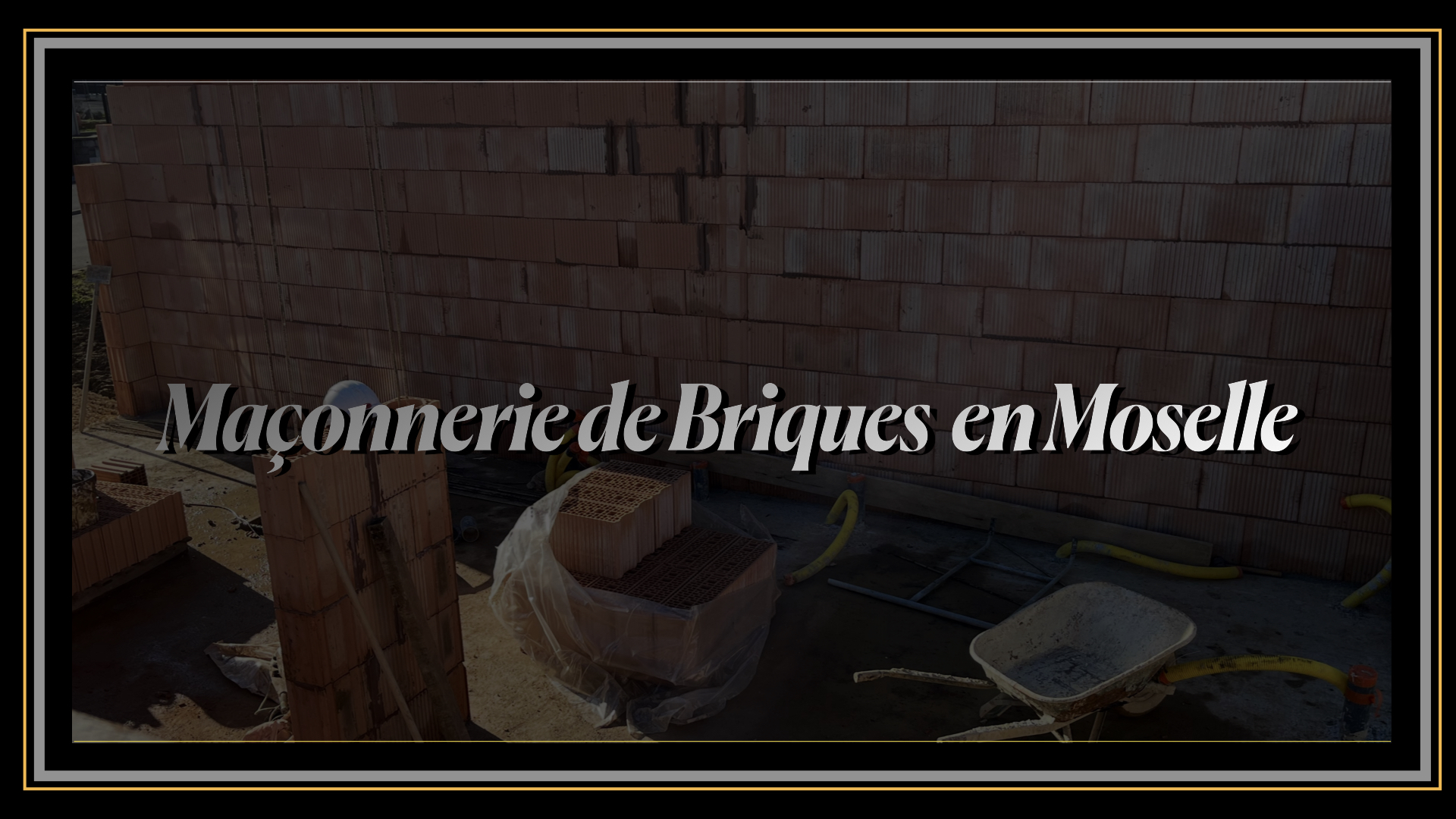 Construction des Murs d'un Bâtiment à Metz.